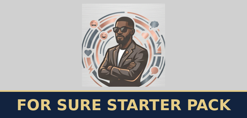 For Sure Starter Pack — audit GIF et emoji pour débuter